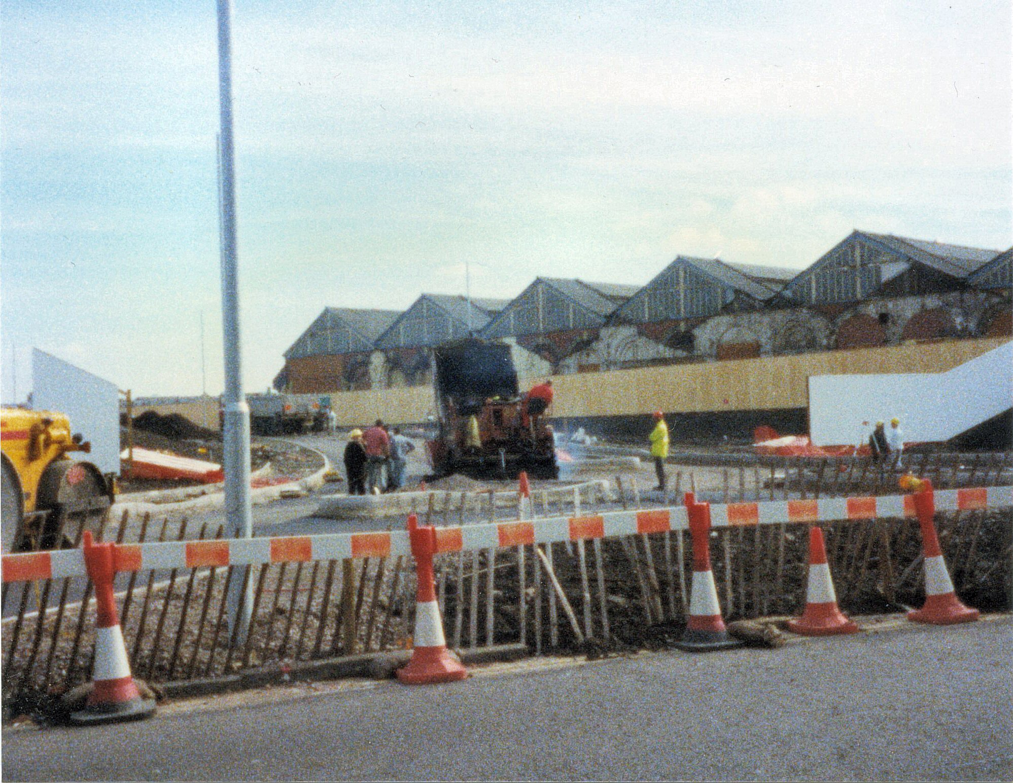 Construction of Kemble Drive Rodbourne Road Junction Rodbourne